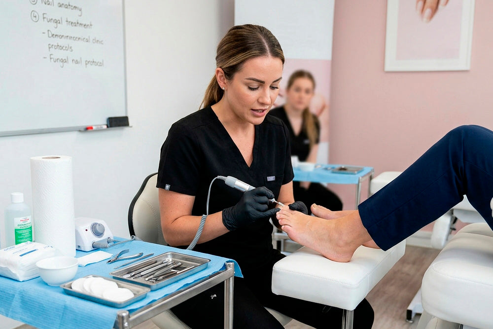 Formação de Pedicure Avançada · Hit Nails Coimbra